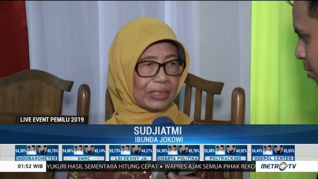 Wejangan Ibunda untuk Jokowi tentang Pilpres 2019