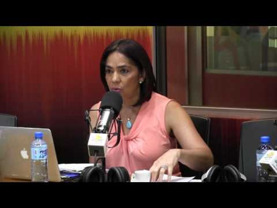 Maria Elena Nuñez comenta "Apoyamos a medio ambiente, el ozama no es un basurero"