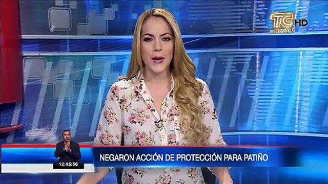 Se negó acción de protección para Patiño