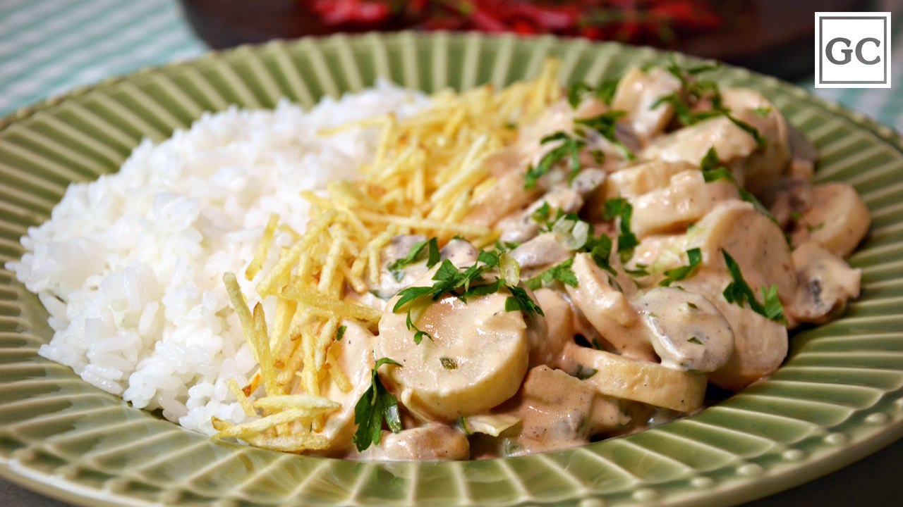 Estrogonofe vegetariano | Receitas Guia da Cozinha