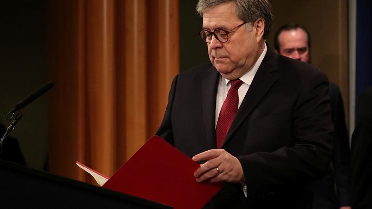Russland-Ermittlungen: US-Justizminister William Barr verteidigt Trump erneut
