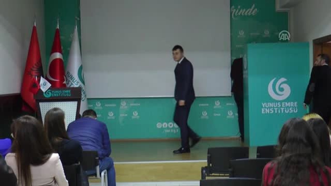 Arnavutluk'ta Türkçe Öğretim Portalı Tanıtıldı