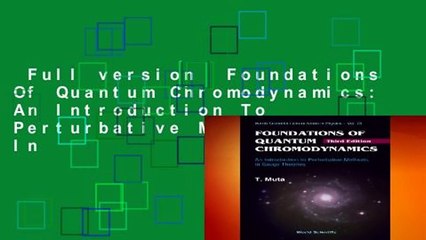 Comprehensive Guide to Quantum Chromodynamics: Master Perturbative Methods 📘