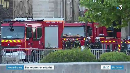Notre-Dame de Paris : des œuvres en sécurité