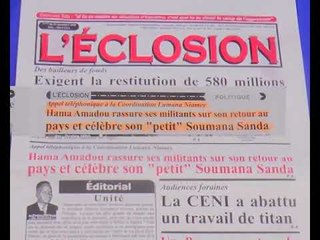 REVUE PRESSE LABARI 23 NOVEMBRE 2018