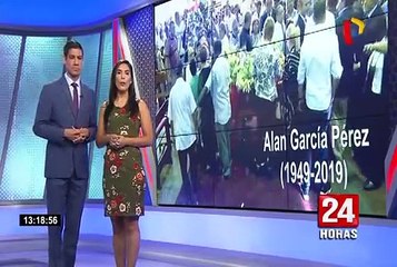 Alan García: continúa masivo velatorio en la Casa del Pueblo