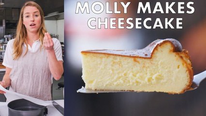Molly Makes Burnished Basque Cheesecake