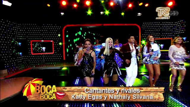 Cantantes y rivales, Katty Egas y Nathaly Silvana