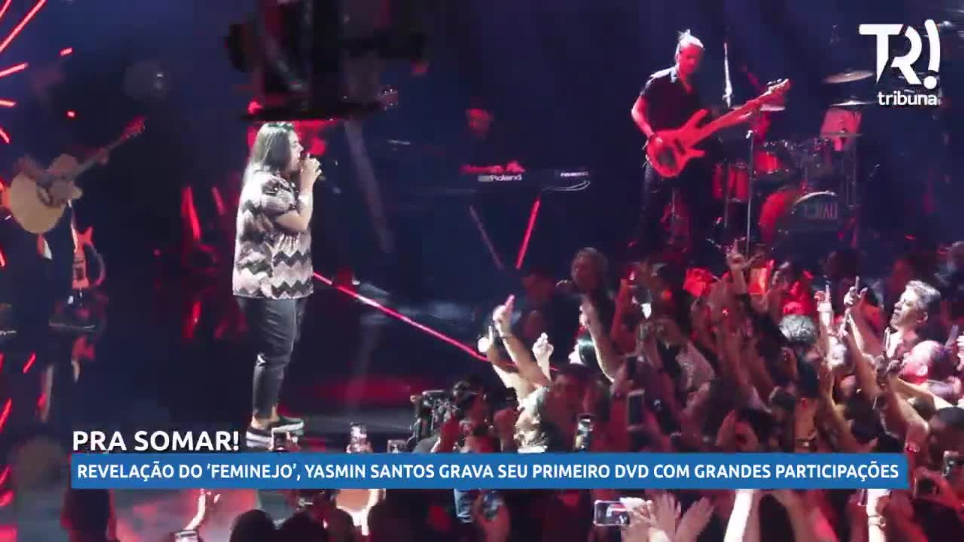 Revelação do ‘feminejo’, Yasmin Santos grava DVD com participações de grandes nomes