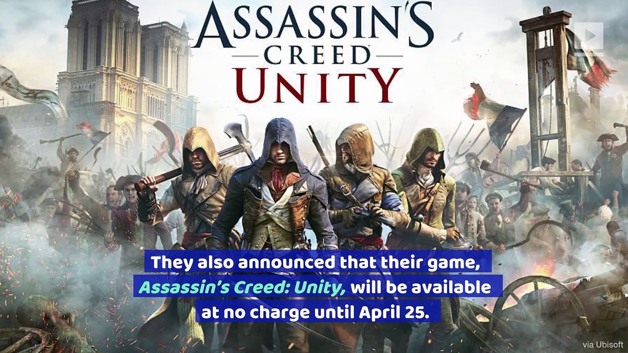 Ubisoft Pledges €500,000 to Restoration of Notre Dame Cathedral