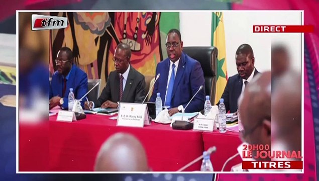 REPLAY - JT Français 20h - Pr : CHERIF DIOP - 18 Avril 2019