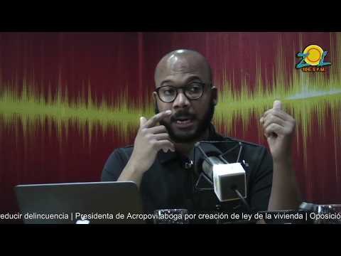 Julio Alberto Martinez comenta discurso del Presidente DM en inauguración centro Educativo