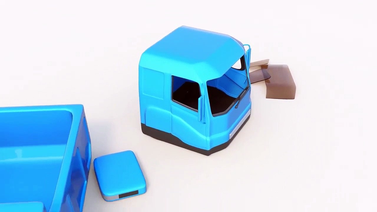 Dump truck toy! Assembly Vehicles and cars! Wheels, body and cabin. Cars for child