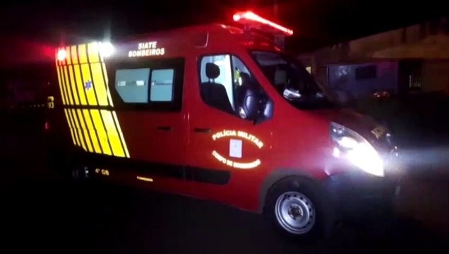 Siate socorre homem ferido no Bairro Cataratas