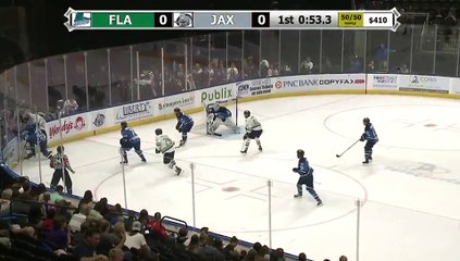 ECHL Florida Everblades 1 at Jacksonville Icemen 0