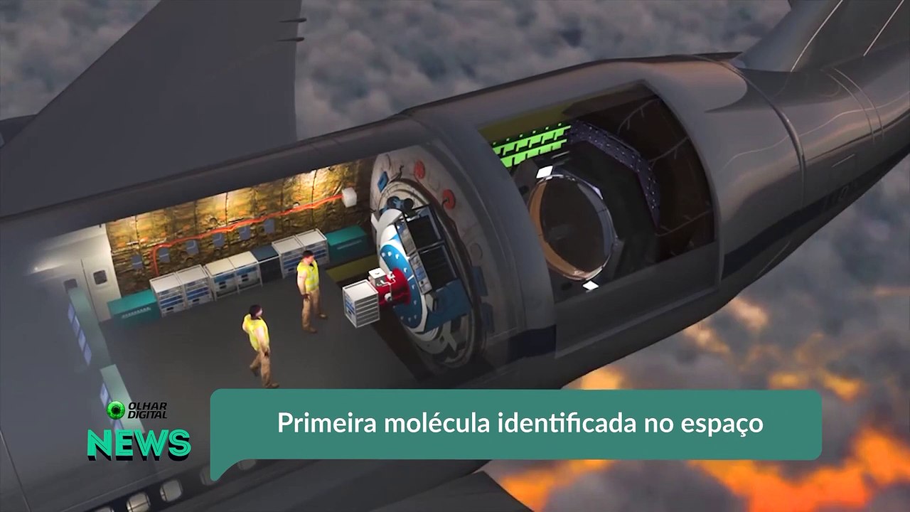 Primeira molécula identificada no espaço