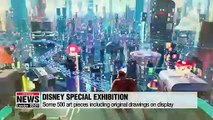From Mickey Mouse to Frozen… Disney holds exhibition in Seoul