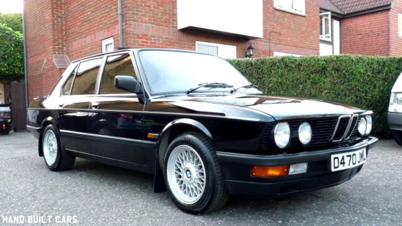 1987 BMW E28 520i M Style Restoration Project