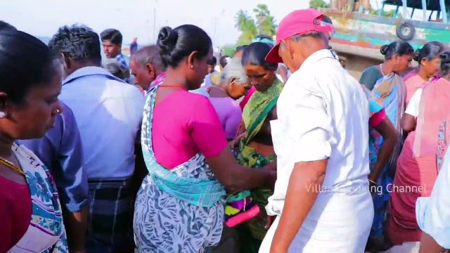 FULL FISH FRY _ Cooking and eating _ Grandpa cooking big full fish fry village cooking