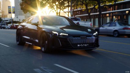 العرض الأول لأودي إي - ترون جي تي