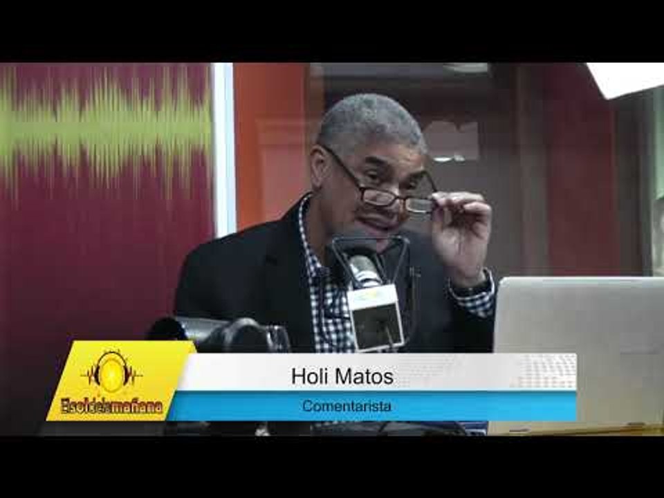 Holi Matos comenta en RD necesitamos otra clase de políticos