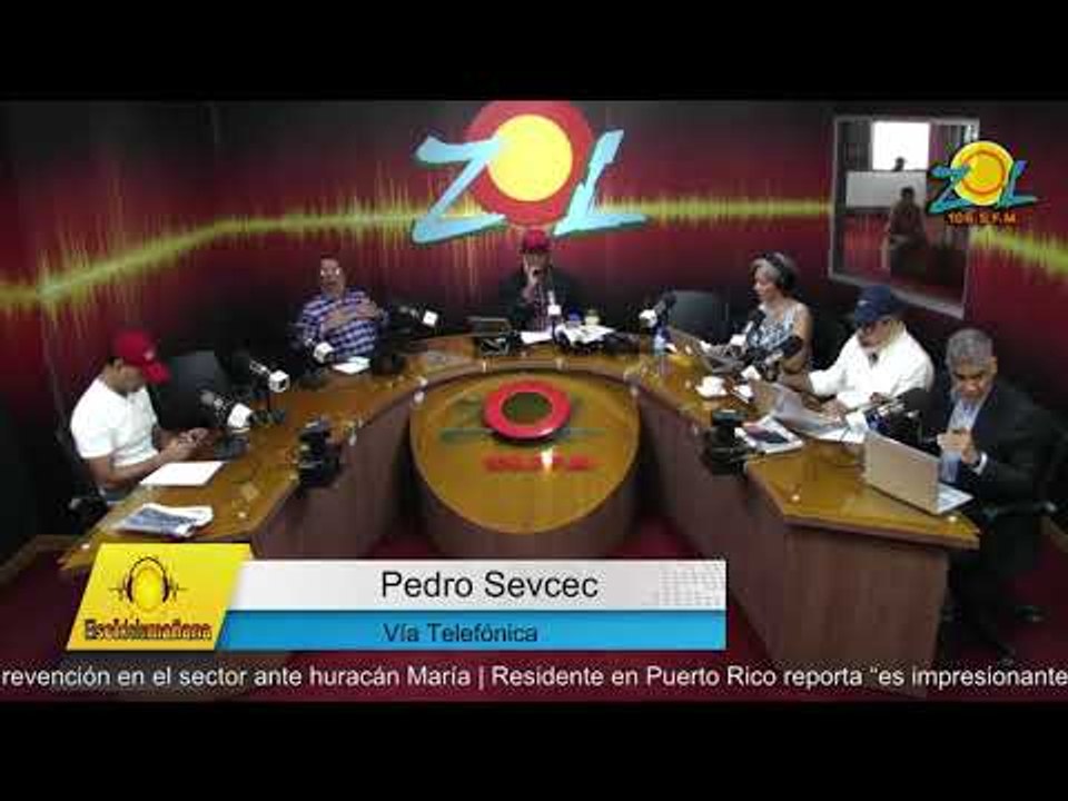 Pedro Sevcec informa sobre terremoto en México y huracán Maria en Puerto Rico