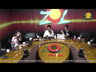 Comentando sobre el paso de la tormenta Harvey por Houston en #SoloParaMujeres