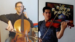 TOKYO GHOUL - UNRAVEL ◤Violin Cover by Manukesman and Cello Time ◥ [Violin y Cello]