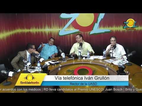 Iván Grullón Rector de la UASD comenta sobre la situación actual en la UASD
