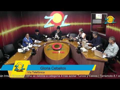 Gloria Ceballos de ONAMET comenta situación del RD tras el paso del huracán Irma