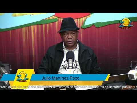 Julio Martinez Pozo comenta los cuestionamientos de Laura Guerrero Pelletier son irresponsables