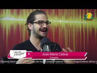 Jose Maria Cabral comenta sobre su película "Carpinteros"  y el corto  “Vertedero Reality”