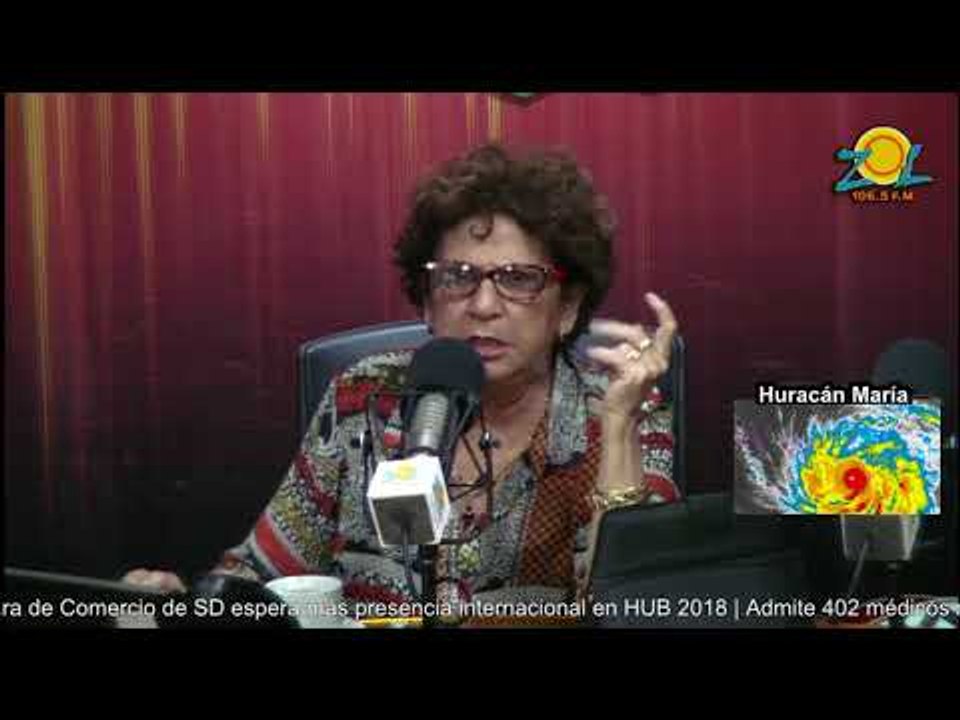 Angel Acosta y Consuelo Despradel comentan situación en colegio medico