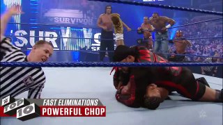 Ridiculously fast Survivor Series eliminations- WWE Top 10