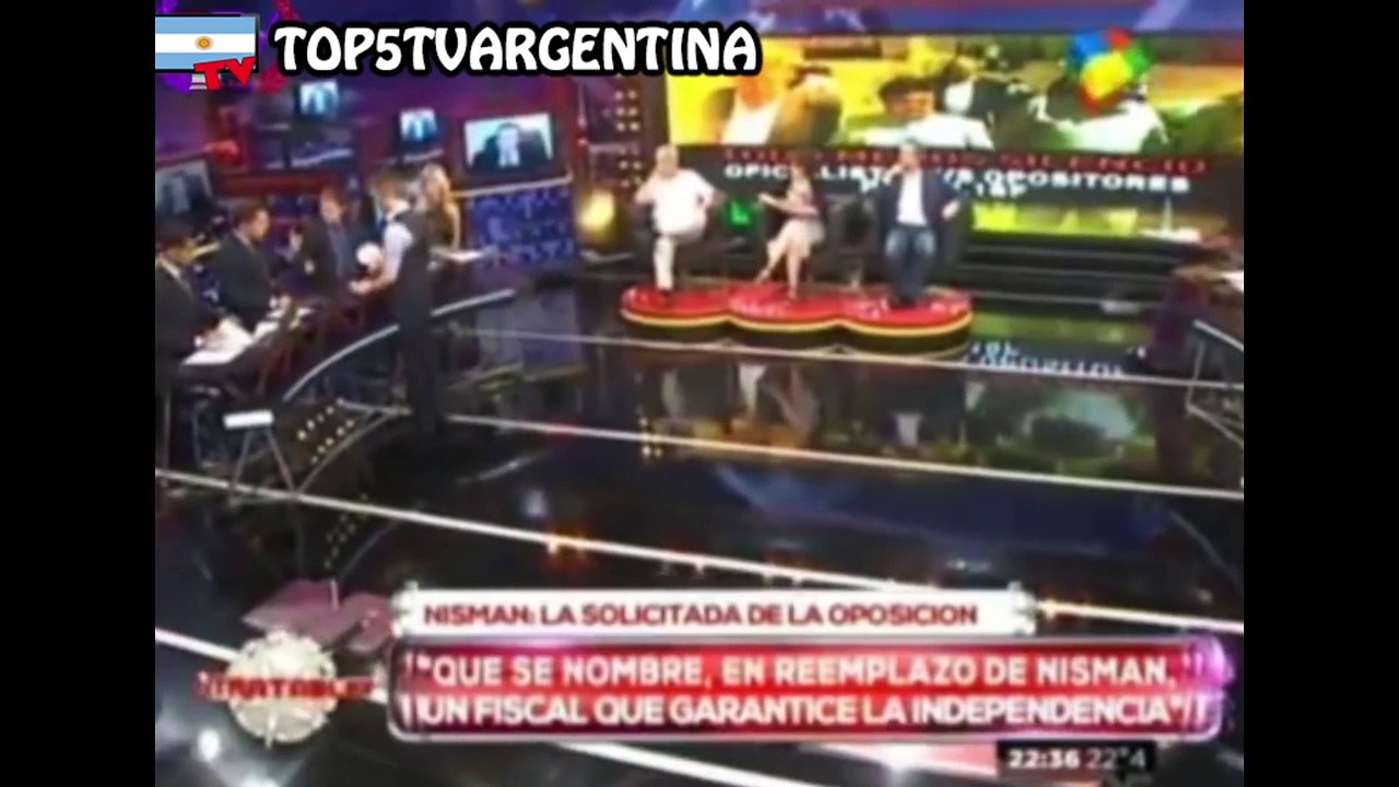 TOP 5 PELEAS ENTRE COMPAÑEROS DE PROGRAMA EN LA TV ARGENTINA