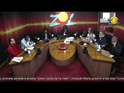 Martin Haina con su letanía Amén y reflexión sobre el huracán Maria