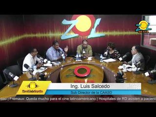 Ing. Luis Salcedo dice "Solo el 13% de los usuarios paga el servicio del agua potable"