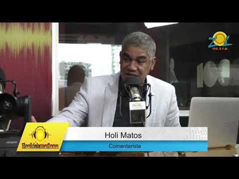 Holi Matos comenta situación entre el Colegio Medico Dominicano  Salud Publica