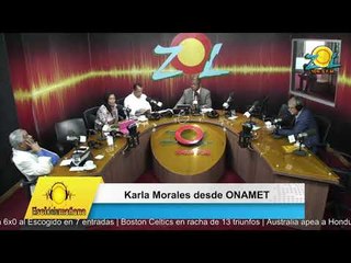 Karla Morales de la Oficina de ONAMET dice que seguirán las lluvias 15-11-2017
