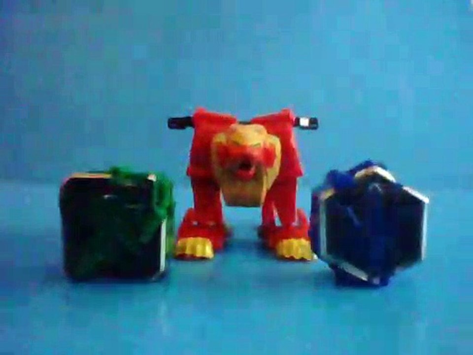 Power Rangers Megazord Powered Storm Legends Test Of Stop Motion Animation 014
