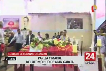 Roxanne Cheesman y su momento más duro tras la muerte de Alan García