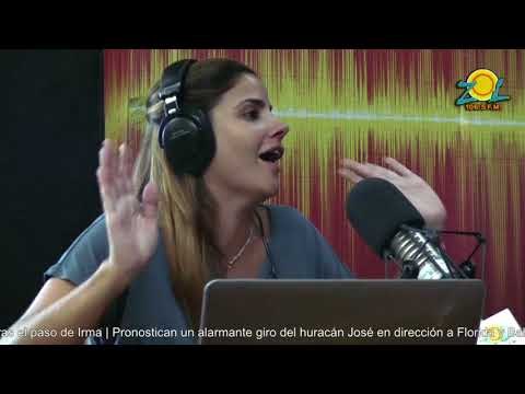 Comentando sobre las enfermedades que provocaran las lluvias del Huracán Irma