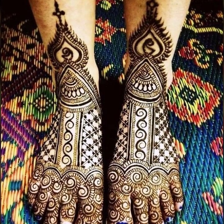 Top Full Mehndi Designs -20