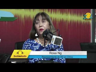 Rosa Ng, de la Oficina Comercial RD de la República Popular China en #ElSoldelaTarde