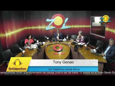 Tony Genao reporta desde Moca atraco a minubus de transporte interurbano