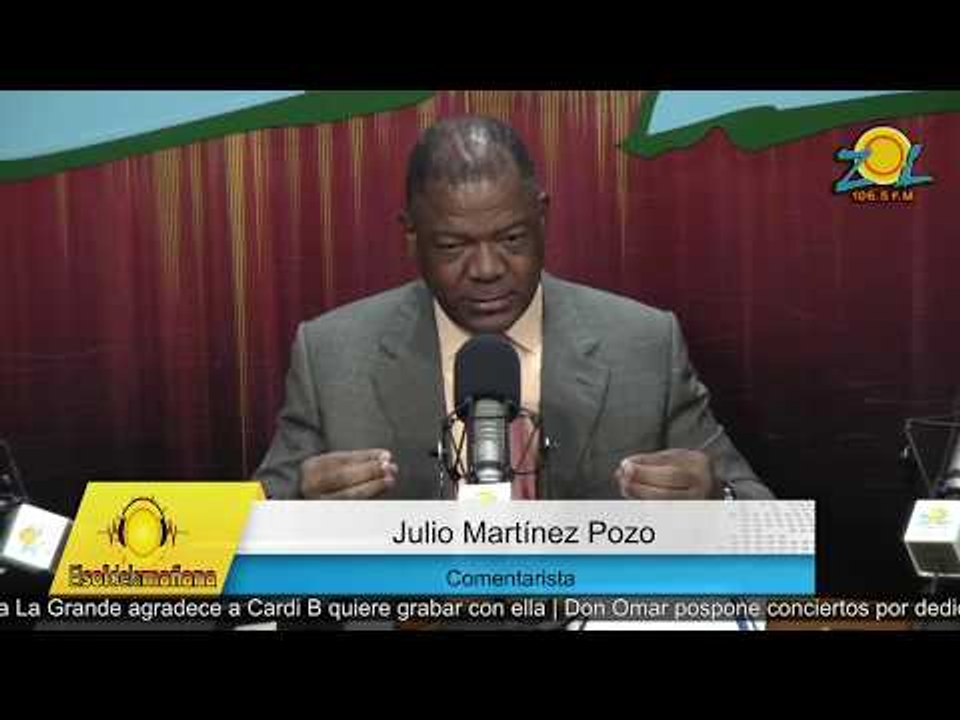 Julio Martinez Pozo comenta el acuerdo entre Hipólito Mejía y Luis Abinader en el PRM