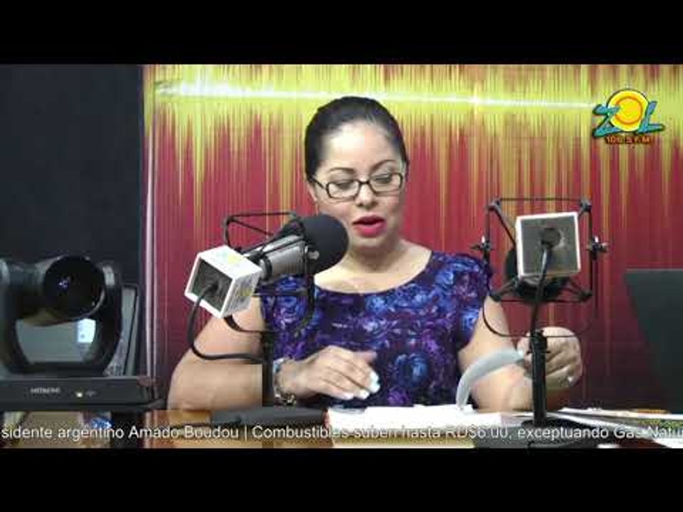 Susy Aquino Gautreau comentan las familias en RD viven a rabazos