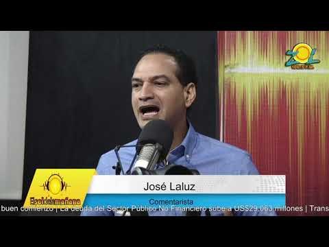 José Laluz hay un problema de corrupción estructural en la mayoría de las instituciones publicas