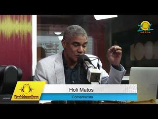 Holi Matos comenta sobre el tema de los asentamientos humanos