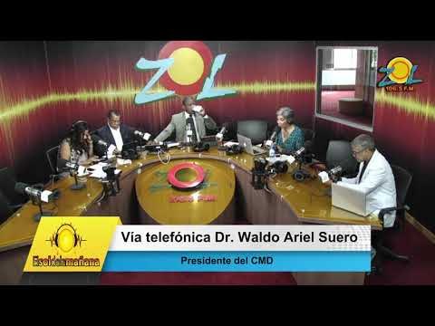 Waldo Ariel Suero dice que seguirán las huelgas de los médicos